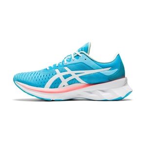 ASICS Novablast Running Aquarium Blue White 9.5
